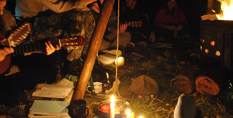 Singerunde / Campfire singing