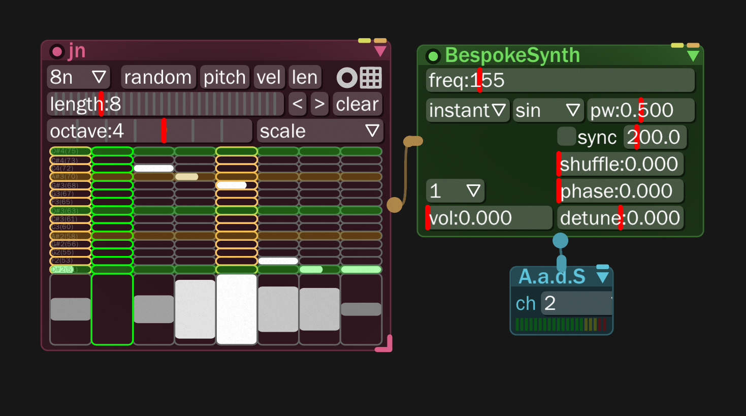 🎵JN // Modular Synthesizer Music mit Live Visuals @ Aachen an der Saar (aads)